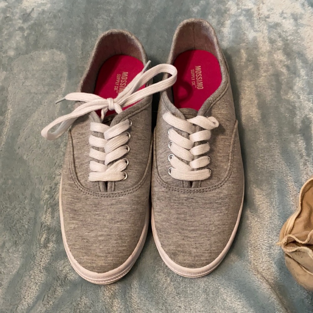 Gray shoes